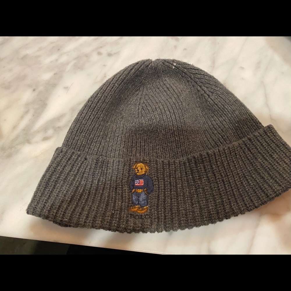 Ralph Lauren Polo bear 🐻 (gray)